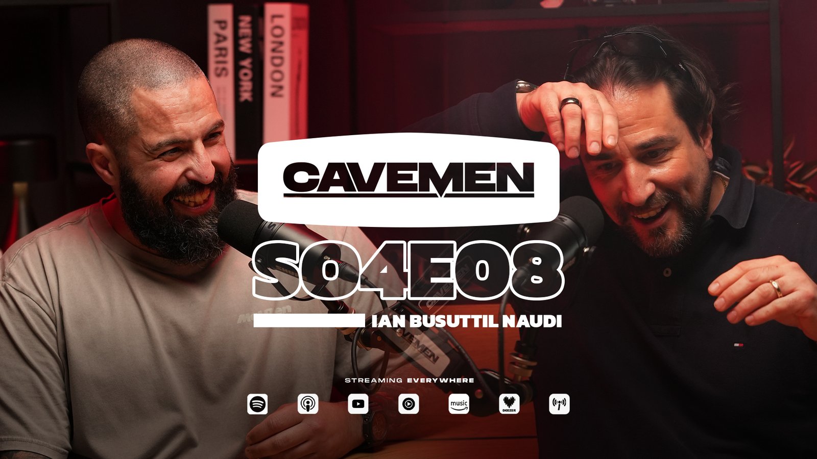 Cavemen S04E08 – Technology and TV with Ian Busuttil Naudi